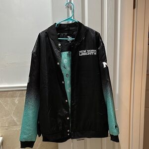 New York Liberty Black and Teal Jacket Season Ticket holder Exclusive